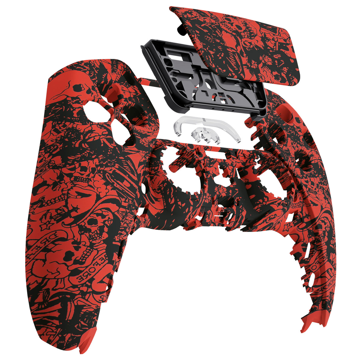 Playstation 5 Controller Gehäuse (Totenköpfe)